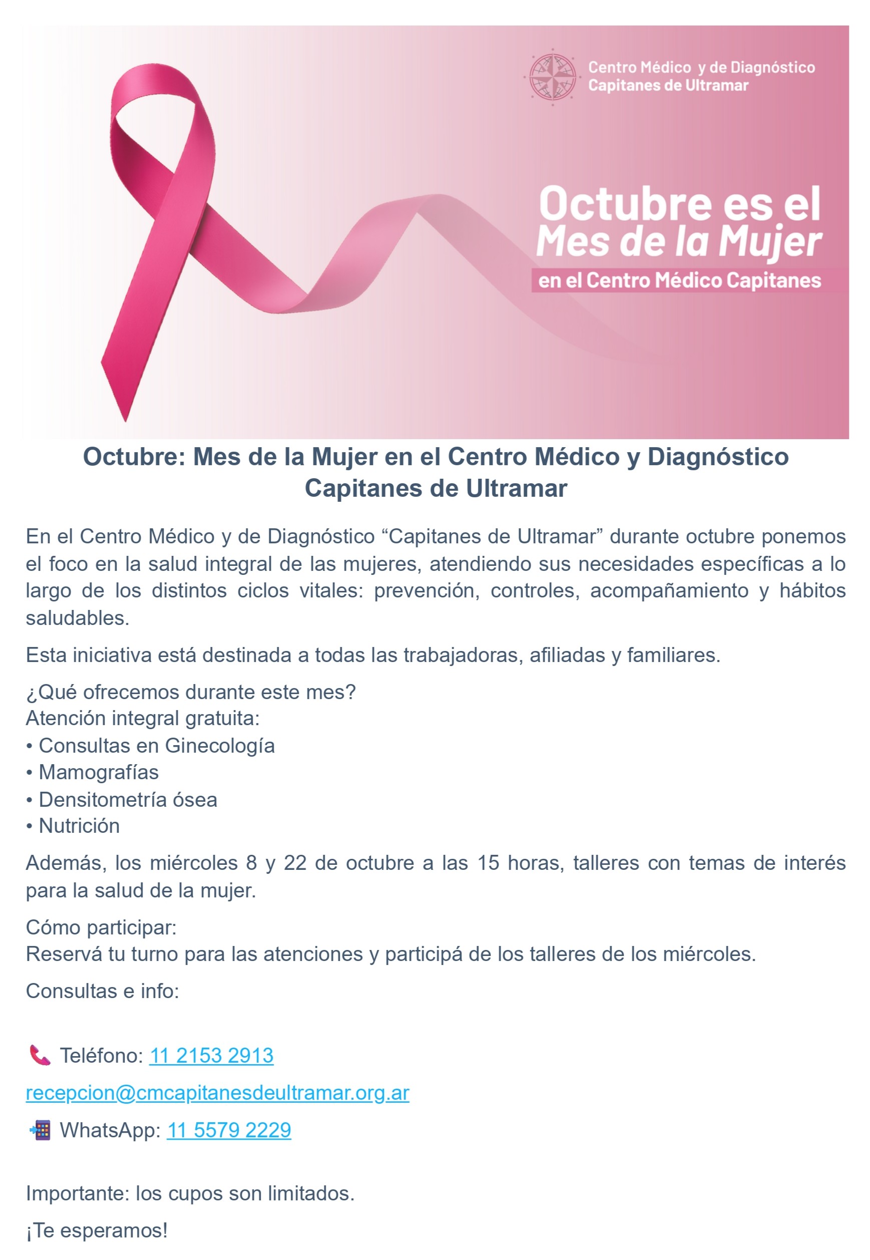 Mes de la Mujer